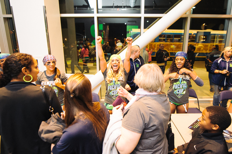 On Saturday, the 2013 Seattle Mist played a preseason match-up with the