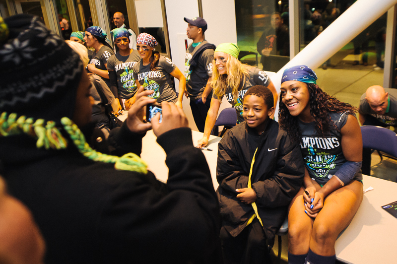 On Saturday, the 2013 Seattle Mist played a preseason match-up with the