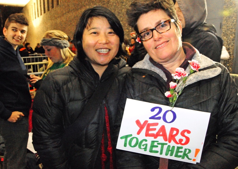 Because it's awesome, King County began issuing marriage certificates to same-sex couples