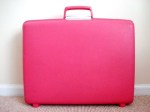 A very fashionable suitcase: Kola J. McGrath Arrested after Sneaking into Boyfriend's Portland Apartment in Pink Suitcase
