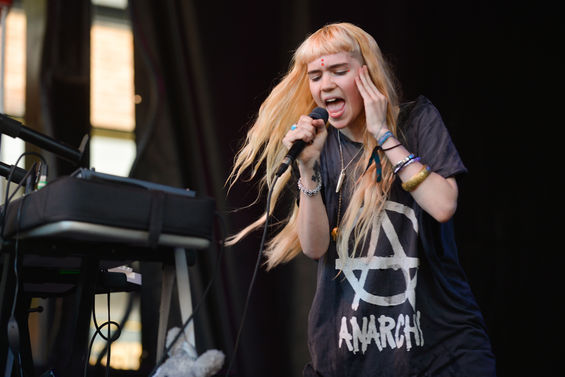 Grimes at Capitol Hill Block Party Capitol Hill Block Party Saturday: Major Lazer, Grimes, and the Thrilling Horror of a Sold-Out Crowd