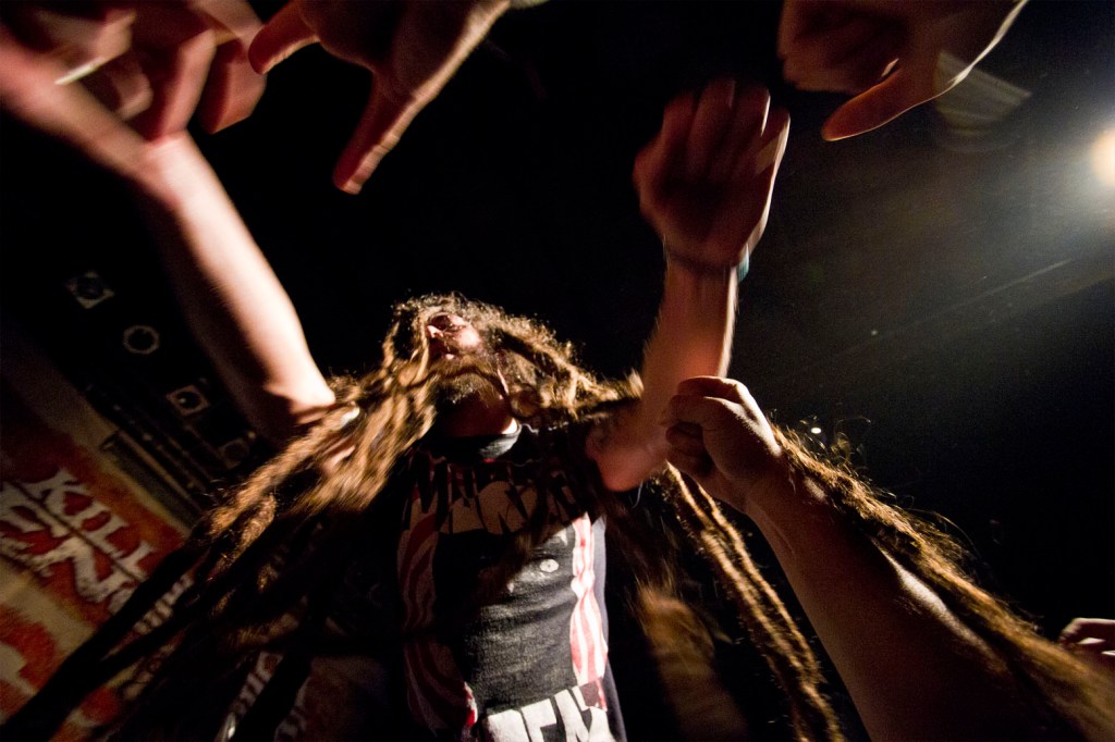 Killswitch Engage came through town Tuesday night, with Shadows Fall and Acaro