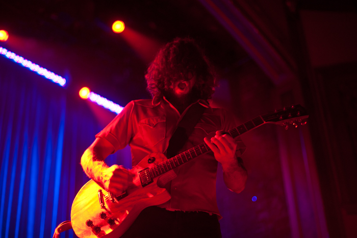 Guitar virtuoso Reignwolf played to a revved up crowd at the Neptune