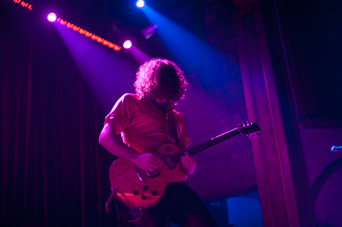 Guitar virtuoso Reignwolf played to a revved up crowd at the Neptune
