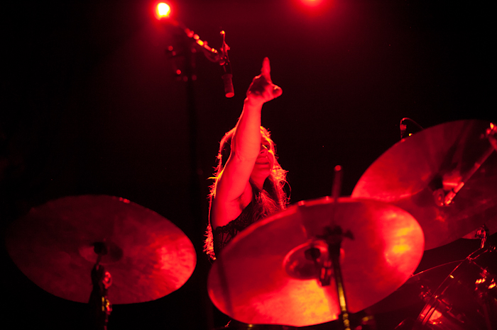 Guitar virtuoso Reignwolf played to a revved up crowd at the Neptune