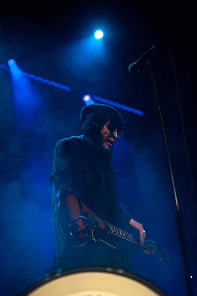 Guitar virtuoso Reignwolf played to a revved up crowd at the Neptune