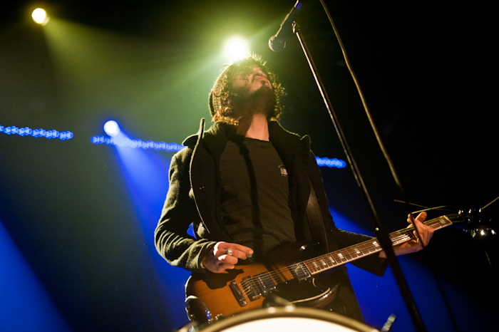 Guitar virtuoso Reignwolf played to a revved up crowd at the Neptune