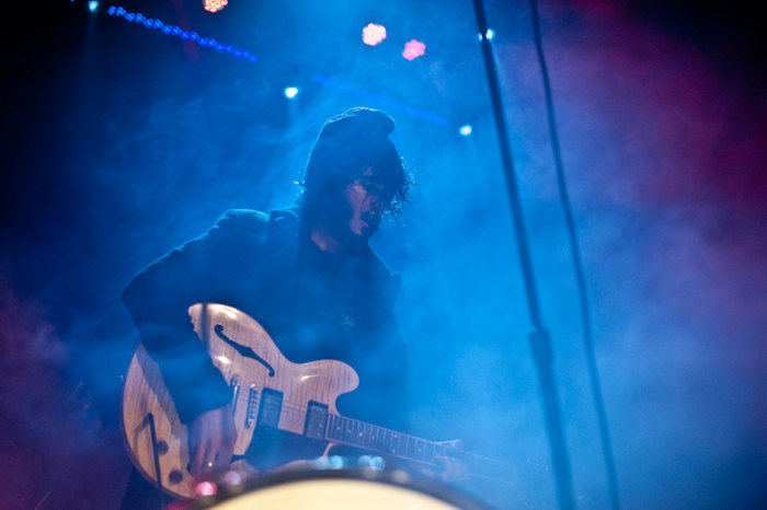 Guitar virtuoso Reignwolf played to a revved up crowd at the Neptune