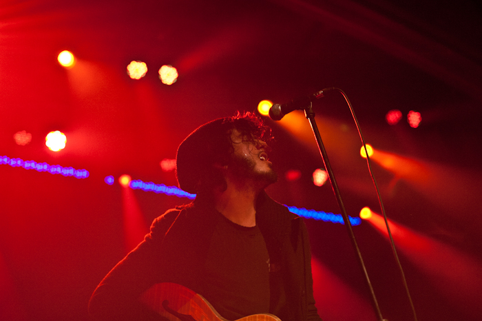 Guitar virtuoso Reignwolf played to a revved up crowd at the Neptune