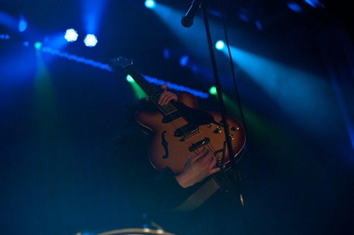 Guitar virtuoso Reignwolf played to a revved up crowd at the Neptune