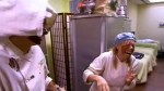 8.  In the human pressure cooker that is Top Chef, sometimes the pressure gets too high ... and the chefs cover each other in chocolate.