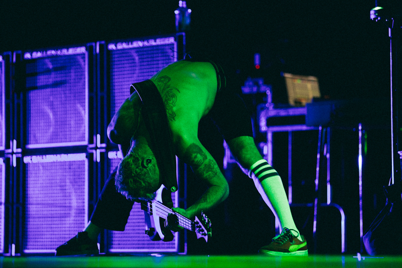 The Red Hot Chili Peppers, on their latest world tour, came through
