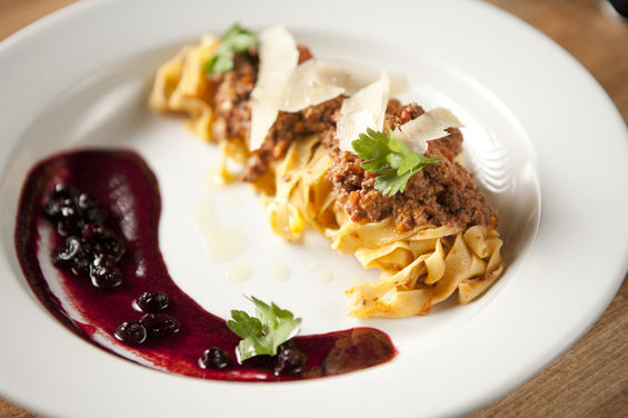 LloydMartin's elk fettuccine