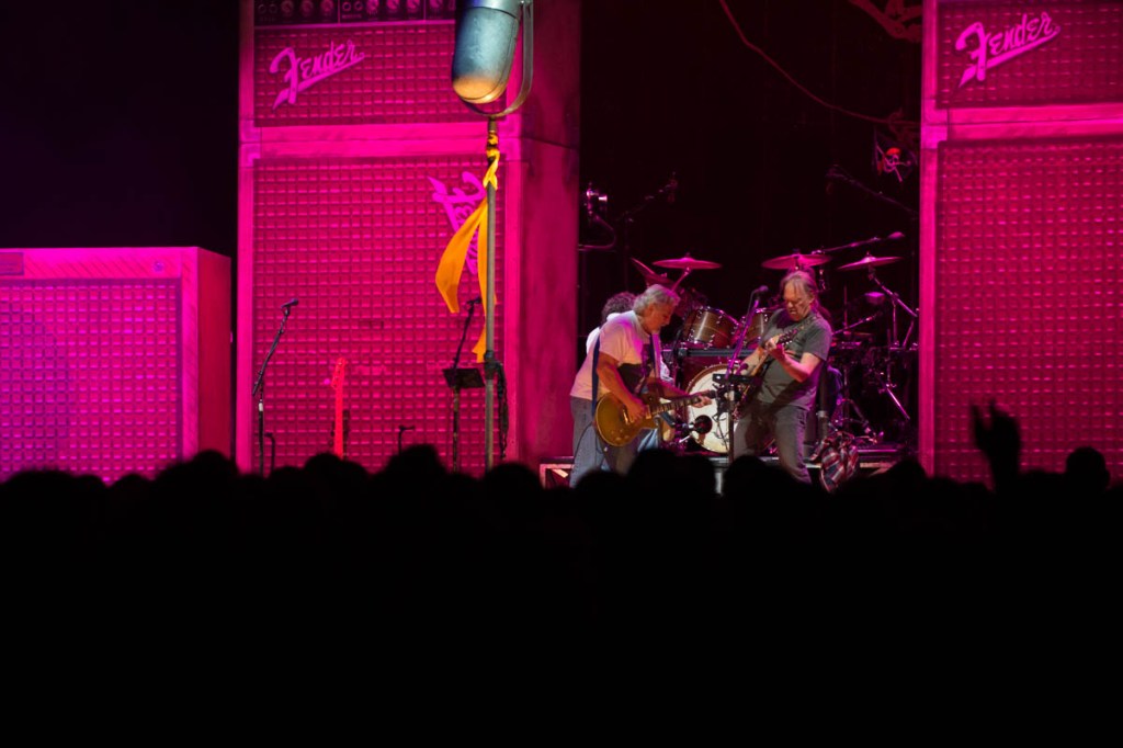 Neil Young and Crazy Horse, legends in their own time, came to