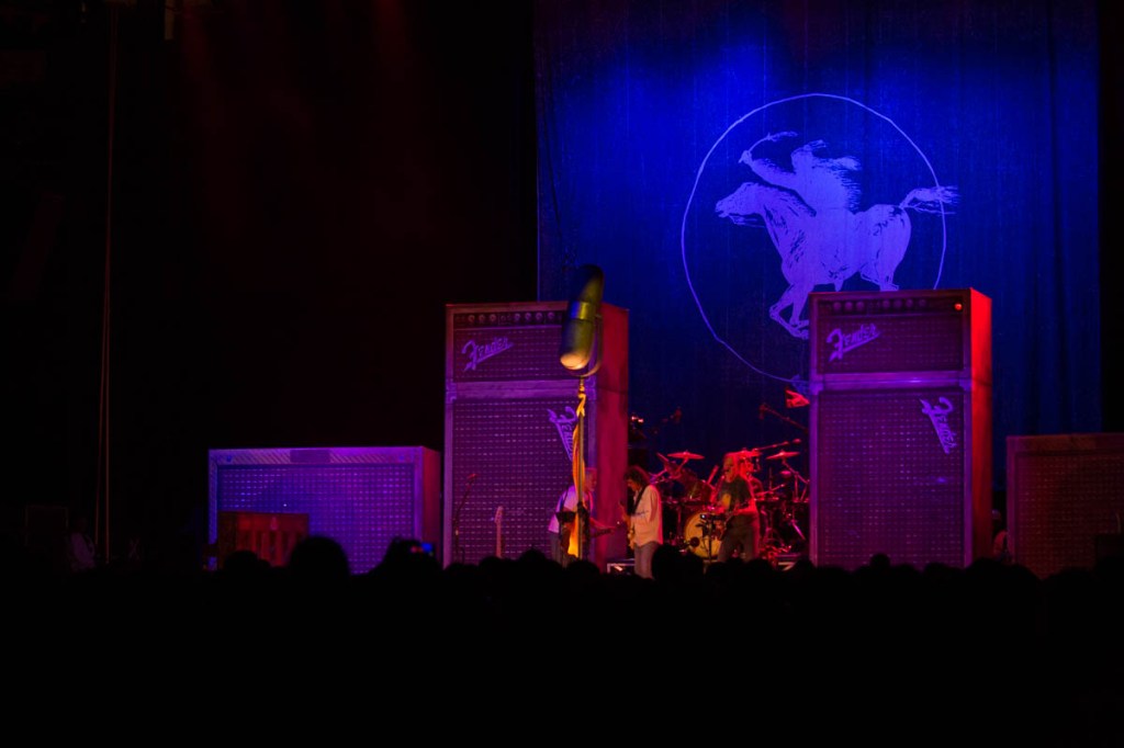 Neil Young and Crazy Horse, legends in their own time, came to