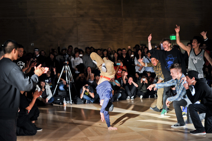Competing for $2,000, break dancing crews from across the region competed in