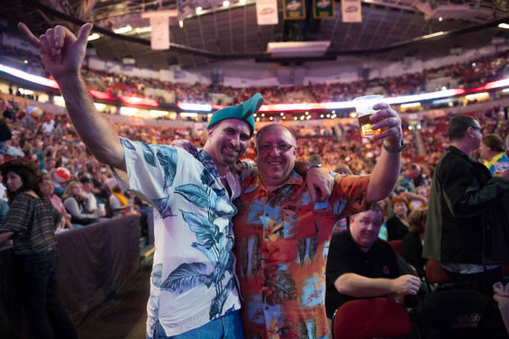 Jimmy Buffett came by. Cheeseburgers in Paradise at the Key Arena