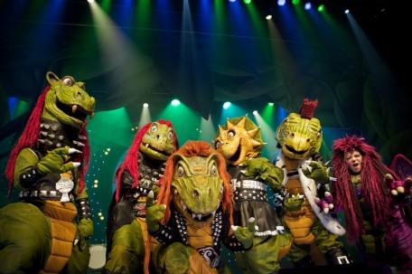 Hevisaurus, a Finnish heavy-metal band aimed at children