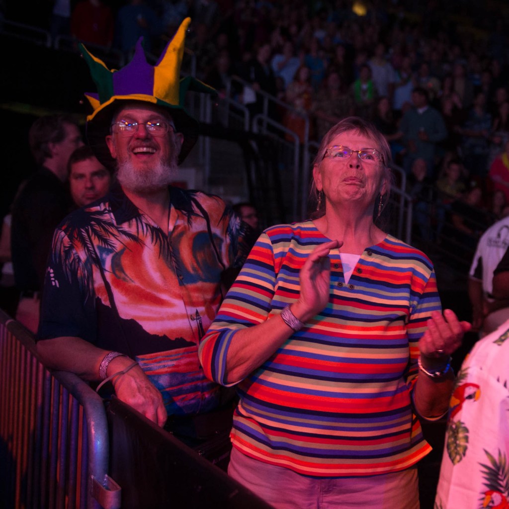 The cold and the rain be damned, Jimmy Buffett fans were thinking