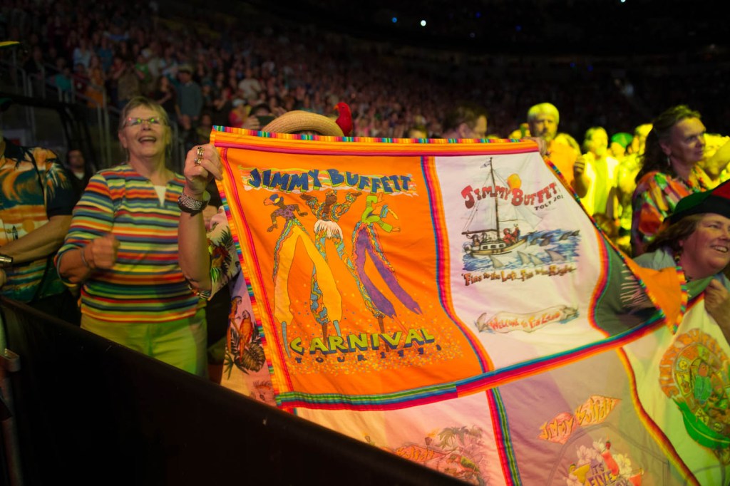 The cold and the rain be damned, Jimmy Buffett fans were thinking