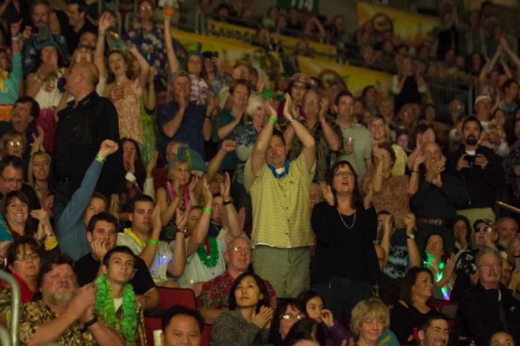 The cold and the rain be damned, Jimmy Buffett fans were thinking