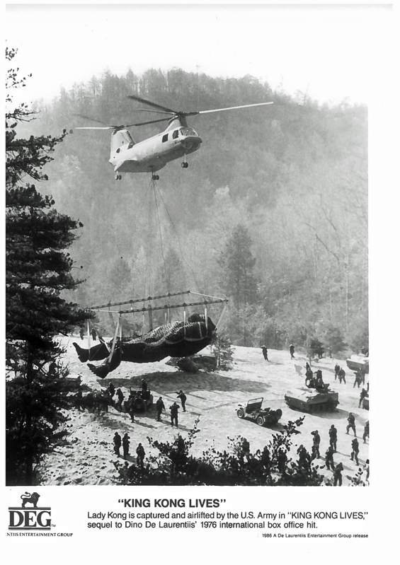 King Kong Lives, 1986