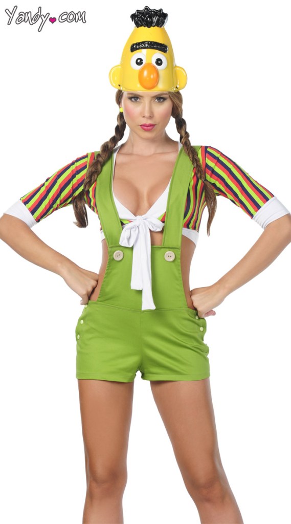 Sexy Green Overalls Set