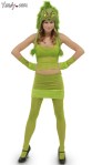Grinch Hood and Green Costume