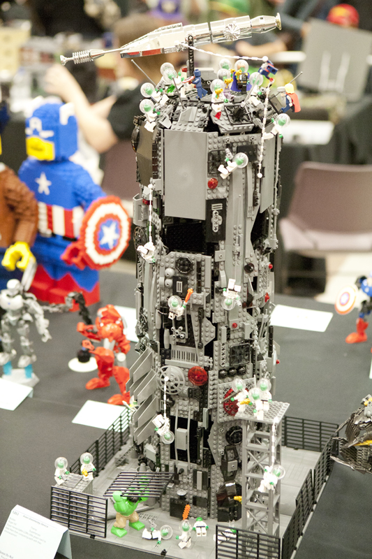 BrickCon 2012 is held annually for adult fans of LEGO and hobbyists