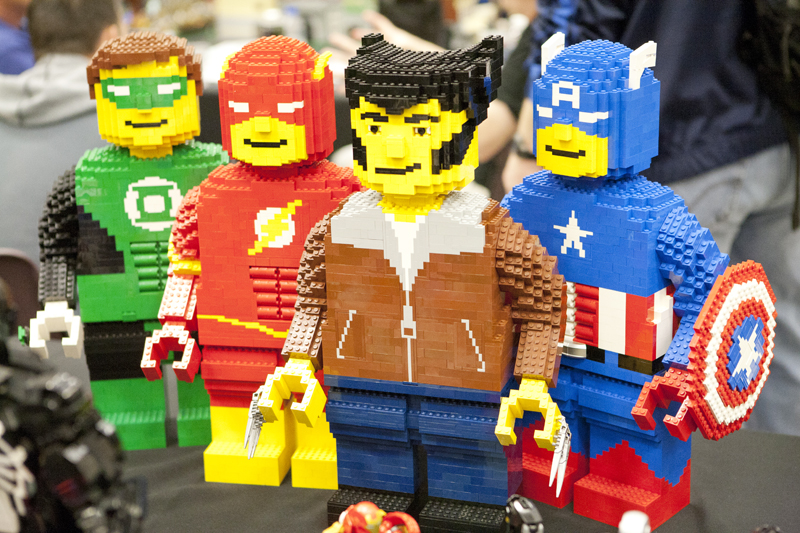 BrickCon 2012 is held annually for adult fans of LEGO and hobbyists