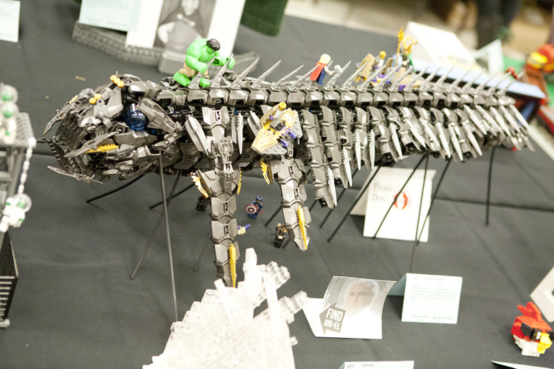 BrickCon 2012 is held annually for adult fans of LEGO and hobbyists