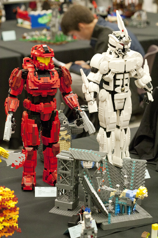 BrickCon 2012 is held annually for adult fans of LEGO and hobbyists
