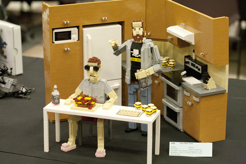 BrickCon 2012 is held annually for adult fans of LEGO and hobbyists