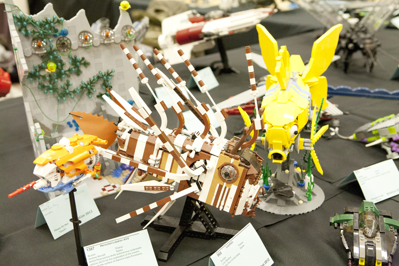 BrickCon 2012 is held annually for adult fans of LEGO and hobbyists