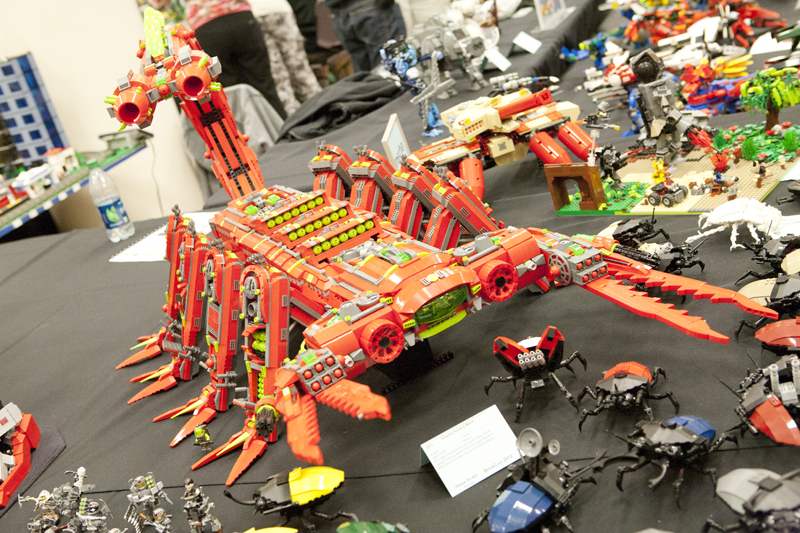 BrickCon 2012 is held annually for adult fans of LEGO and hobbyists