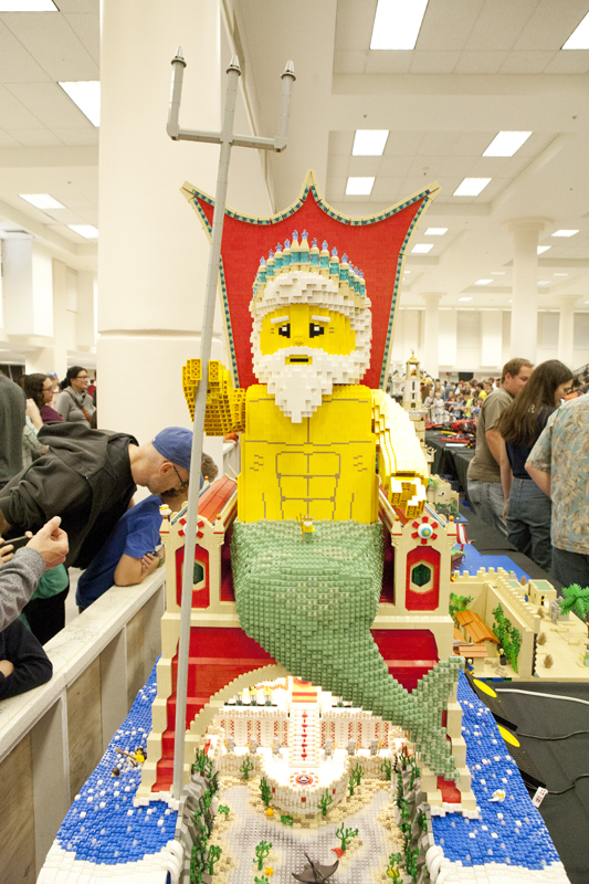 BrickCon 2012 is held annually for adult fans of LEGO and hobbyists