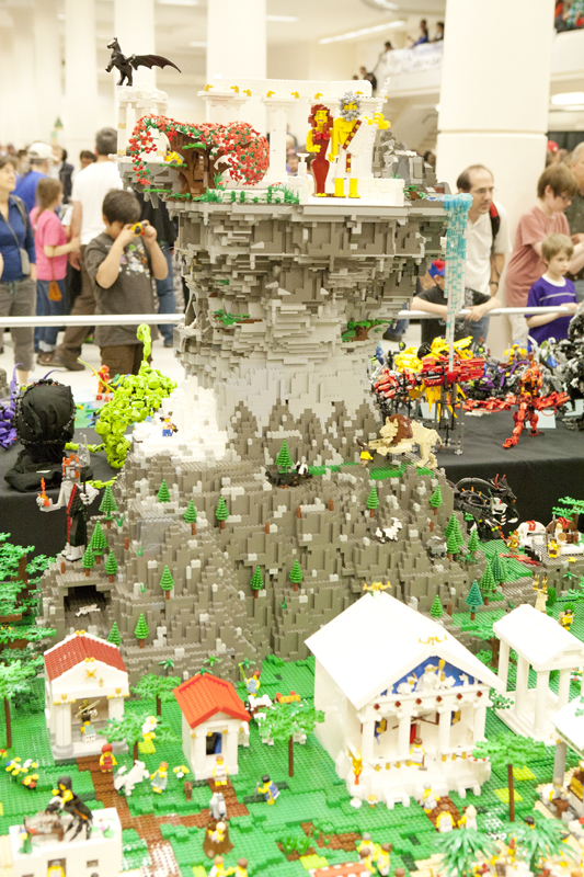 BrickCon 2012 is held annually for adult fans of LEGO and hobbyists