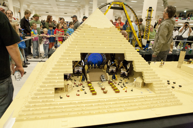 BrickCon 2012 is held annually for adult fans of LEGO and hobbyists