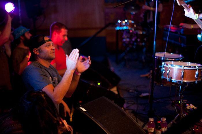 Ballard became a crush of drunk and rocked-out humanity last night as