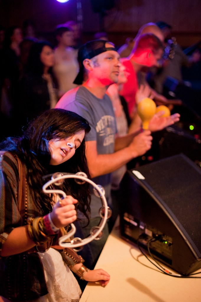 Ballard became a crush of drunk and rocked-out humanity last night as