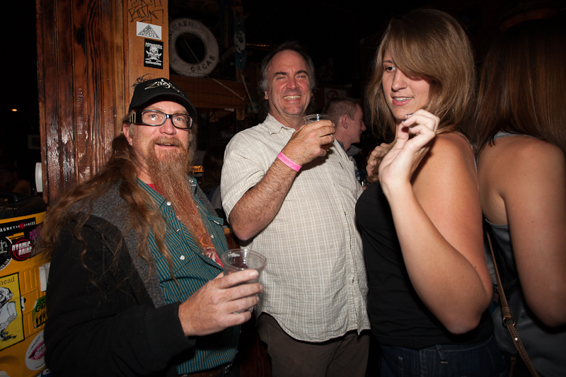 Ballard became a crush of drunk and rocked-out humanity last night as