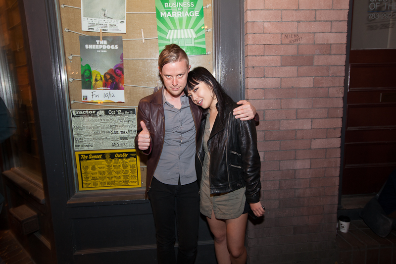 Ballard became a crush of drunk and rocked-out humanity last night as