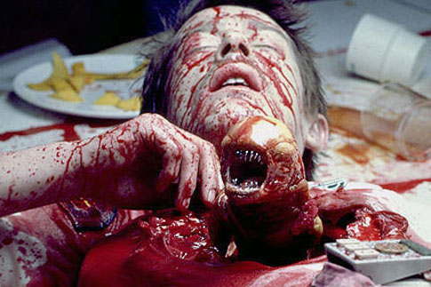 Alien, 1979.The birth of the extraterrestrial worm that will grow to wreak havoc upon Sigourney Weaver for decades to come. Don't look into the pods.