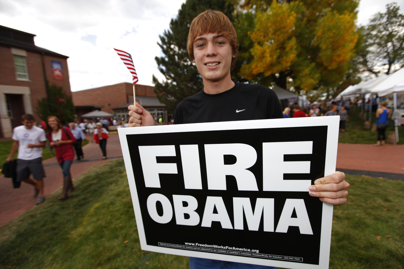 On October 3, 2012, President Barack Obama and former Massachusetts Governor Mitt