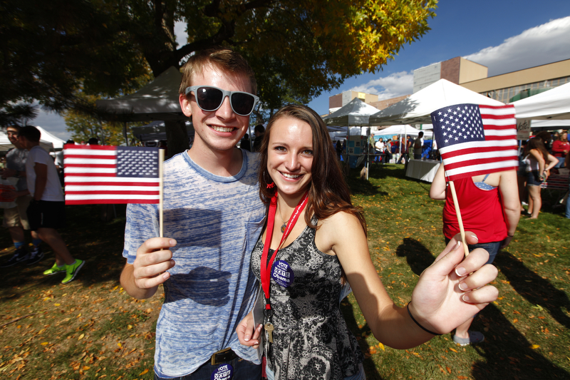 On October 3, 2012, President Barack Obama and former Massachusetts Governor Mitt