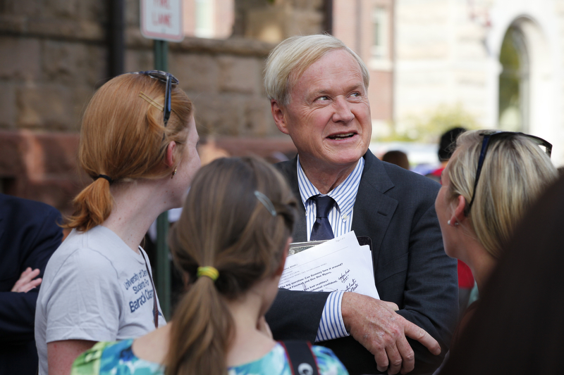 On October 3, 2012, President Barack Obama and former Massachusetts Governor Mitt