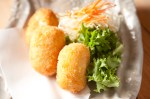 Crab cream croqute