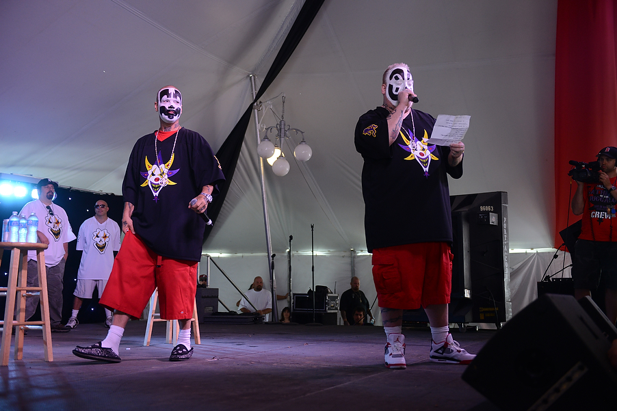 Correct Answer: The Gathering of the Juggalos.More photos of ICP at the Gathering of the Juggalos (NSFW).Click for the next quiz.