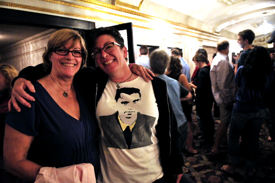 Can you guess where we shot these fans?A. Talking Heads concertB. Toby Keith concertC. David Byrne concertAnswer is on the next slide