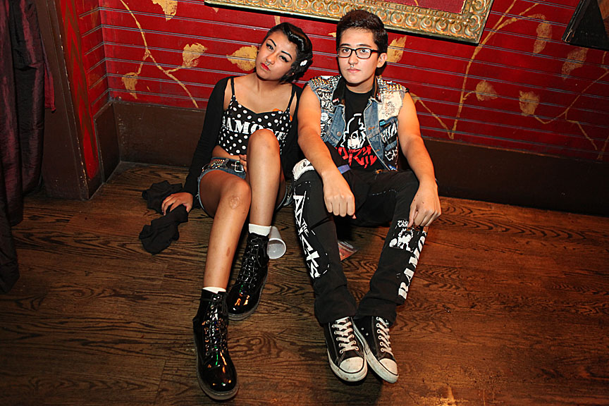 Can you guess where we shot these fans?A. The Dead Kennedys concertB. The Casualties concertC. The Adicts concertAnswer is on the next slide